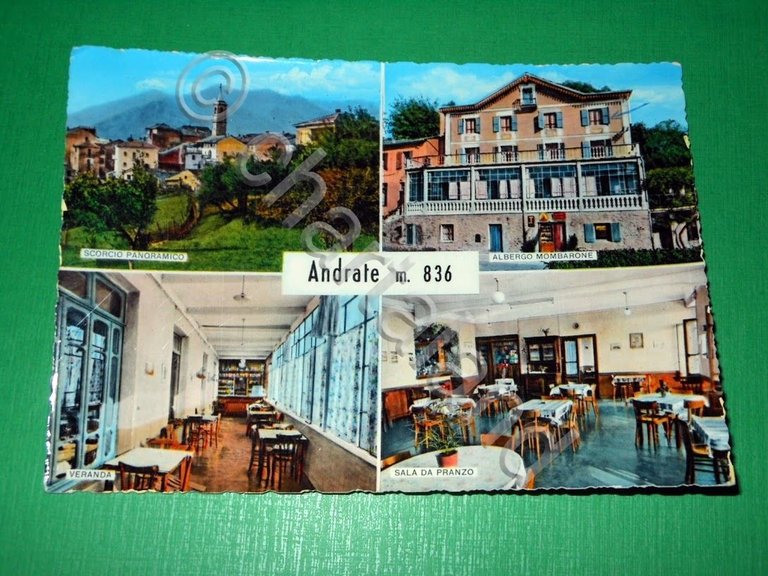 Cartolina Andrate - Vedute diverse 1971