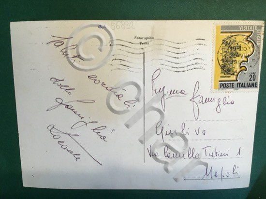 Cartolina Andria - Piazza Trieste E Trento - 1966