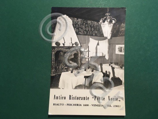 Cartolina Antico Ristorante - Poste Vecie - Rialto - Pescheria …
