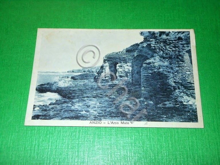 Cartolina Anzio - L' Arco Muto 1925 ca