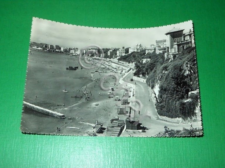 Cartolina Anzio - Riviera di Levante 1951