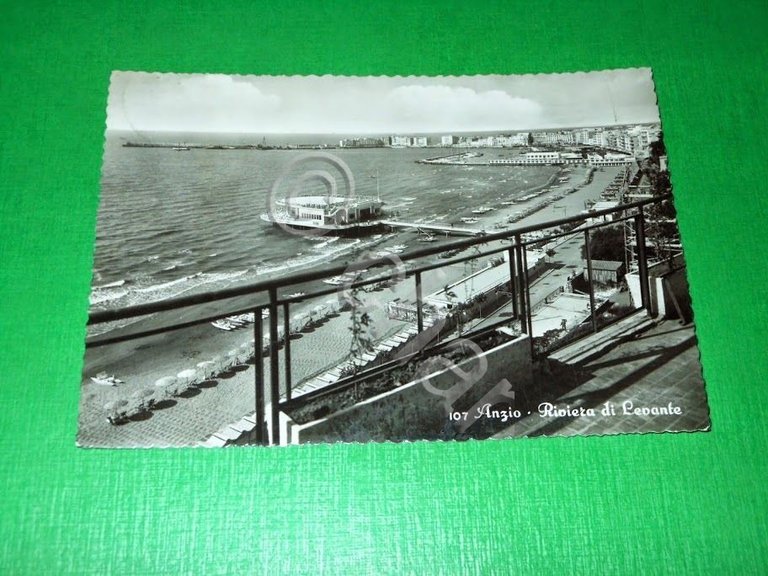 Cartolina Anzio - Riviera di Levante 1955 | Immagine Gallery 2