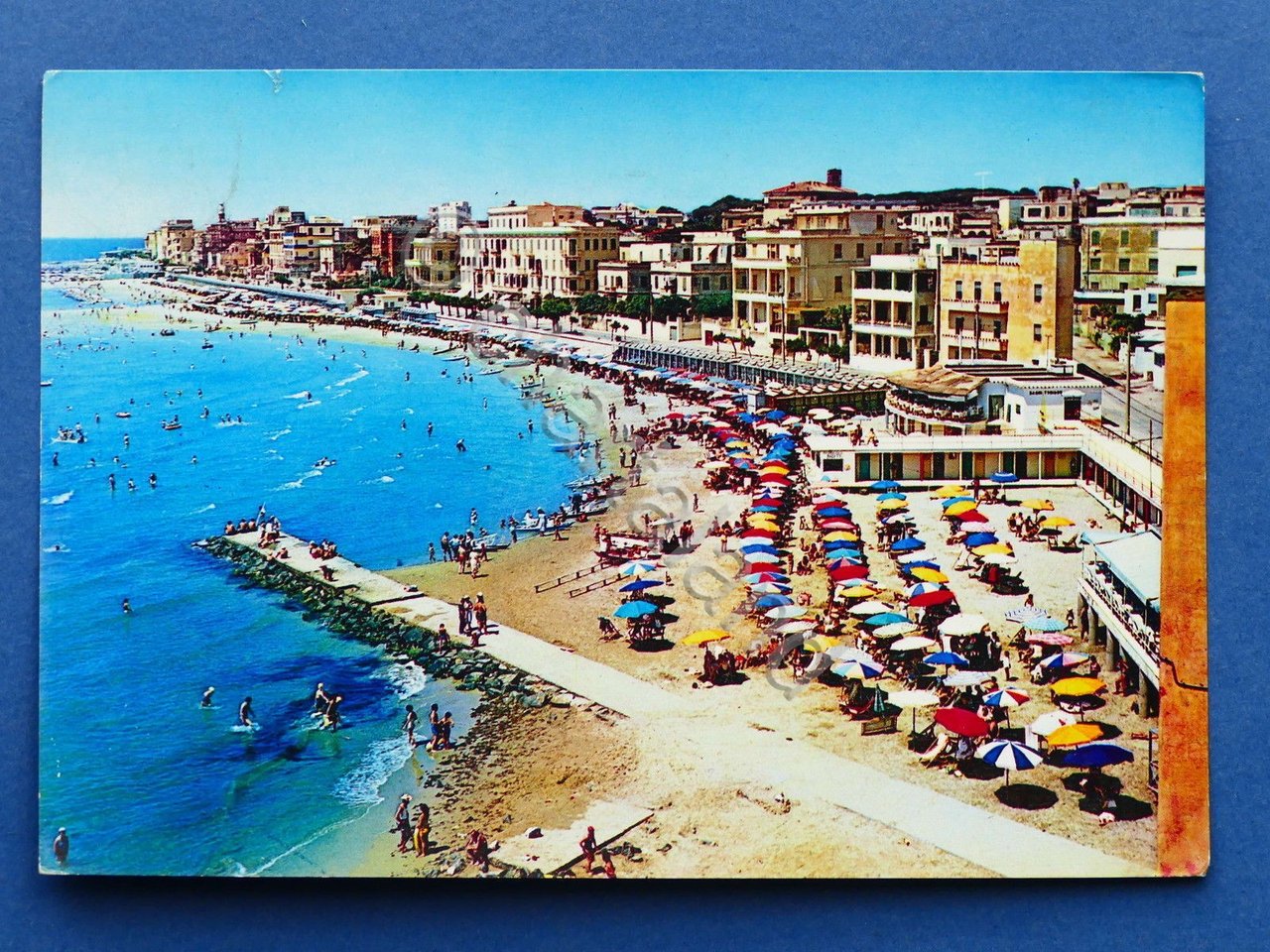 Cartolina Anzio - Riviera di Ponente - 1959.