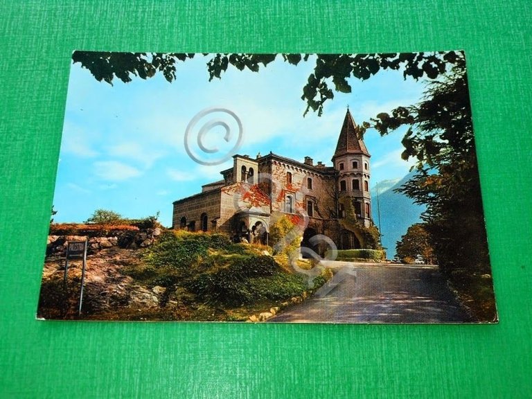Cartolina Aosta - Castello Duca degli Abruzzi - Scuola Militare …