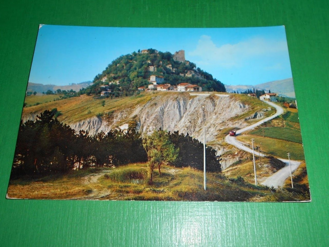 Cartolina Appennino Reggiano - Castello di Canossa 1968.