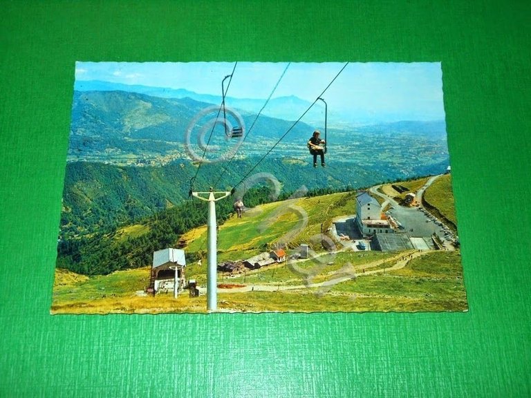 Cartolina Aquila ( Giaveno ) - Seggiovia al Pian delle …