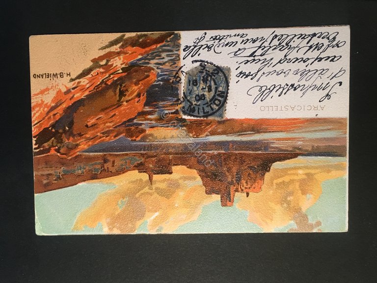 Cartolina Arcicastello - 1906
