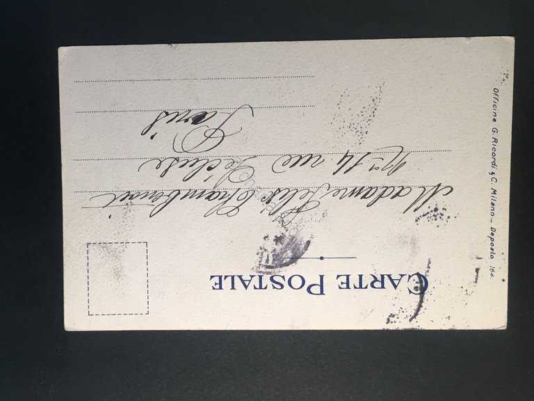 Cartolina Arcicastello - 1906