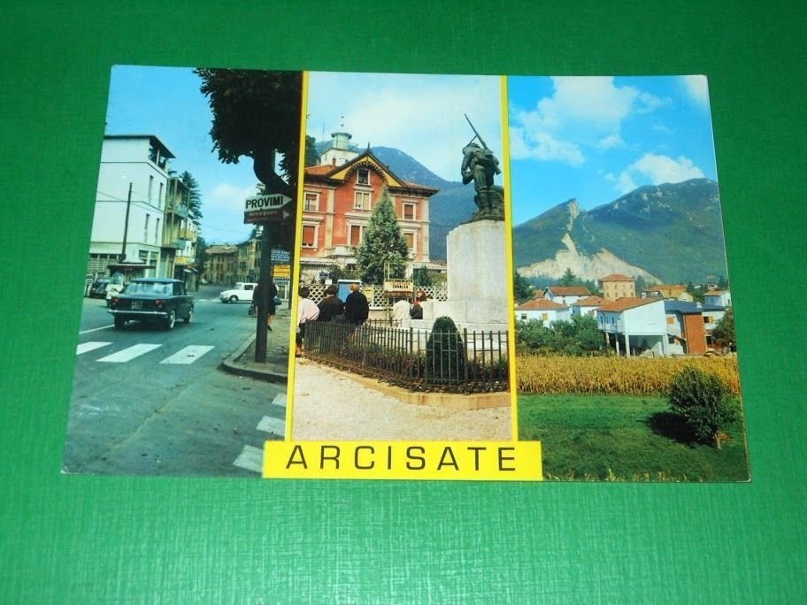 Cartolina Arcisate - Vedute diverse 1967.