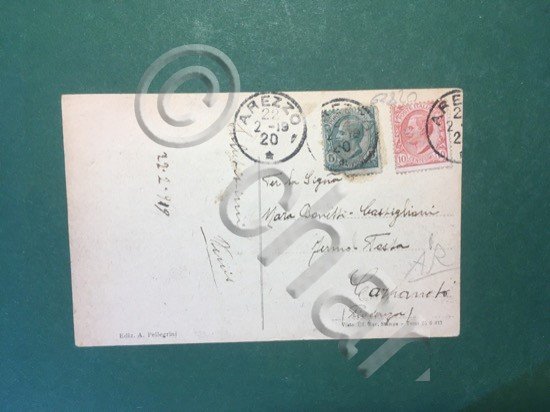 Cartolina Arezzo - Mercato Del Grano e Distretto Militare - … | Immagine Gallery 4