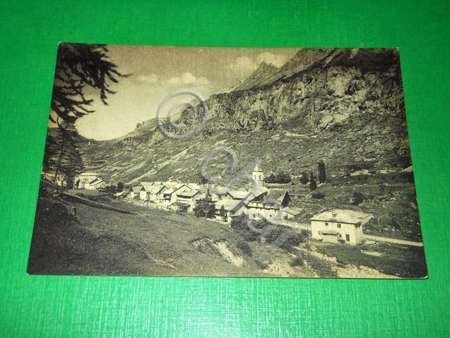 Cartolina Argentera ( Valle Stura ) - Panorama 1955 ca.
