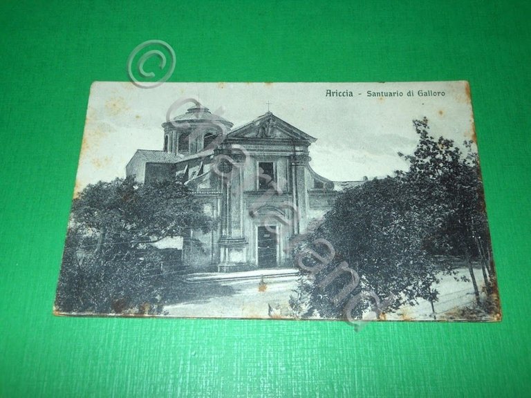 Cartolina Ariccia ( Roma ) - Santuario di Galloro 1920 … | Immagine Gallery 2
