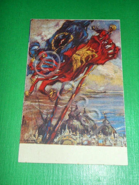 Cartolina Armata del Piave e del Carso Giuseppe Mazzoni La …