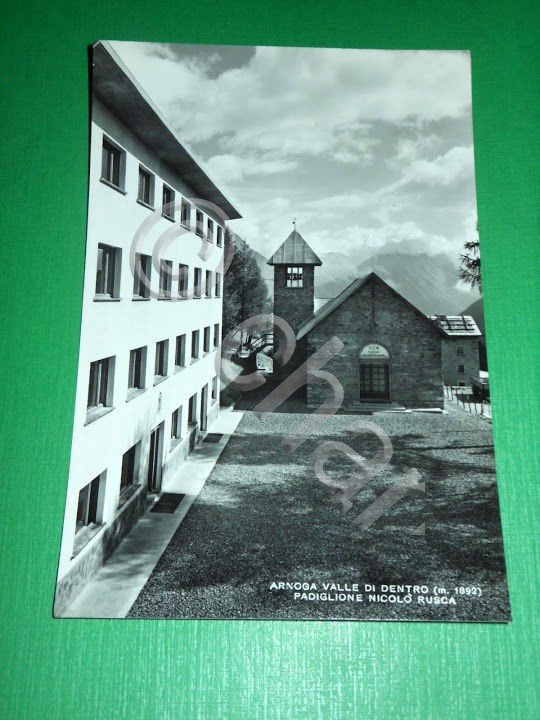 Cartolina Arnoga ( Valdidentro ) - Villa S. Maria Assunta …