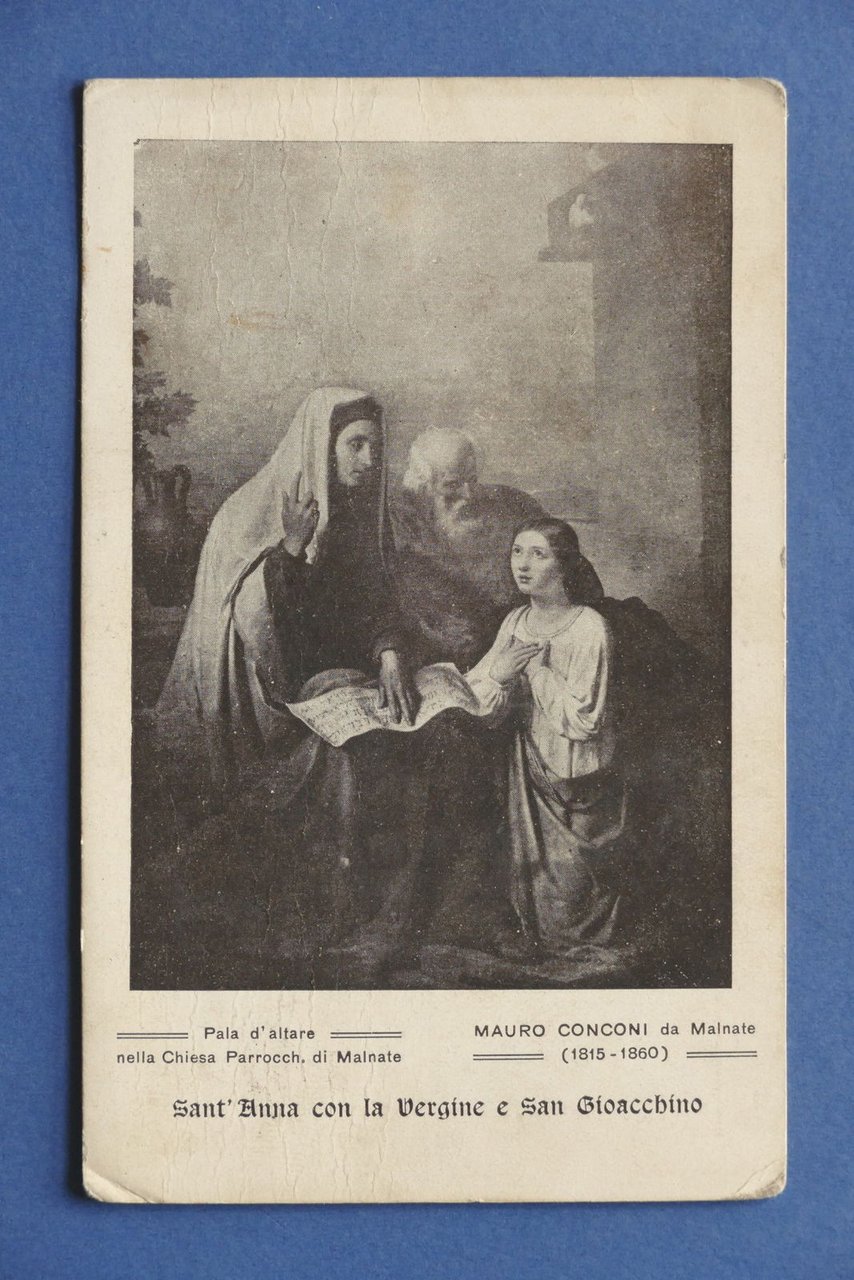 Cartolina Arte - Sant'Anna con la Vergine - Mauro Conconi …