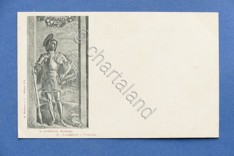 Cartolina Arte - Venezia - R. Accademia - S. Giorgio …