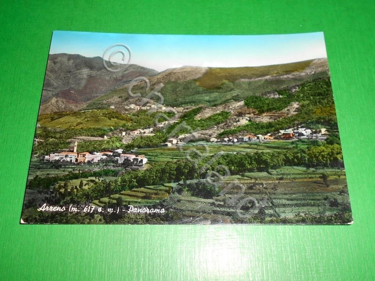Cartolina Arzeno - Panorama 1963