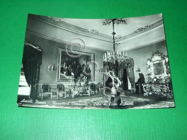 Cartolina Ascoli Piceno - Pinacoteca Comunale - Sala di Cecco … | Immagine Gallery 2