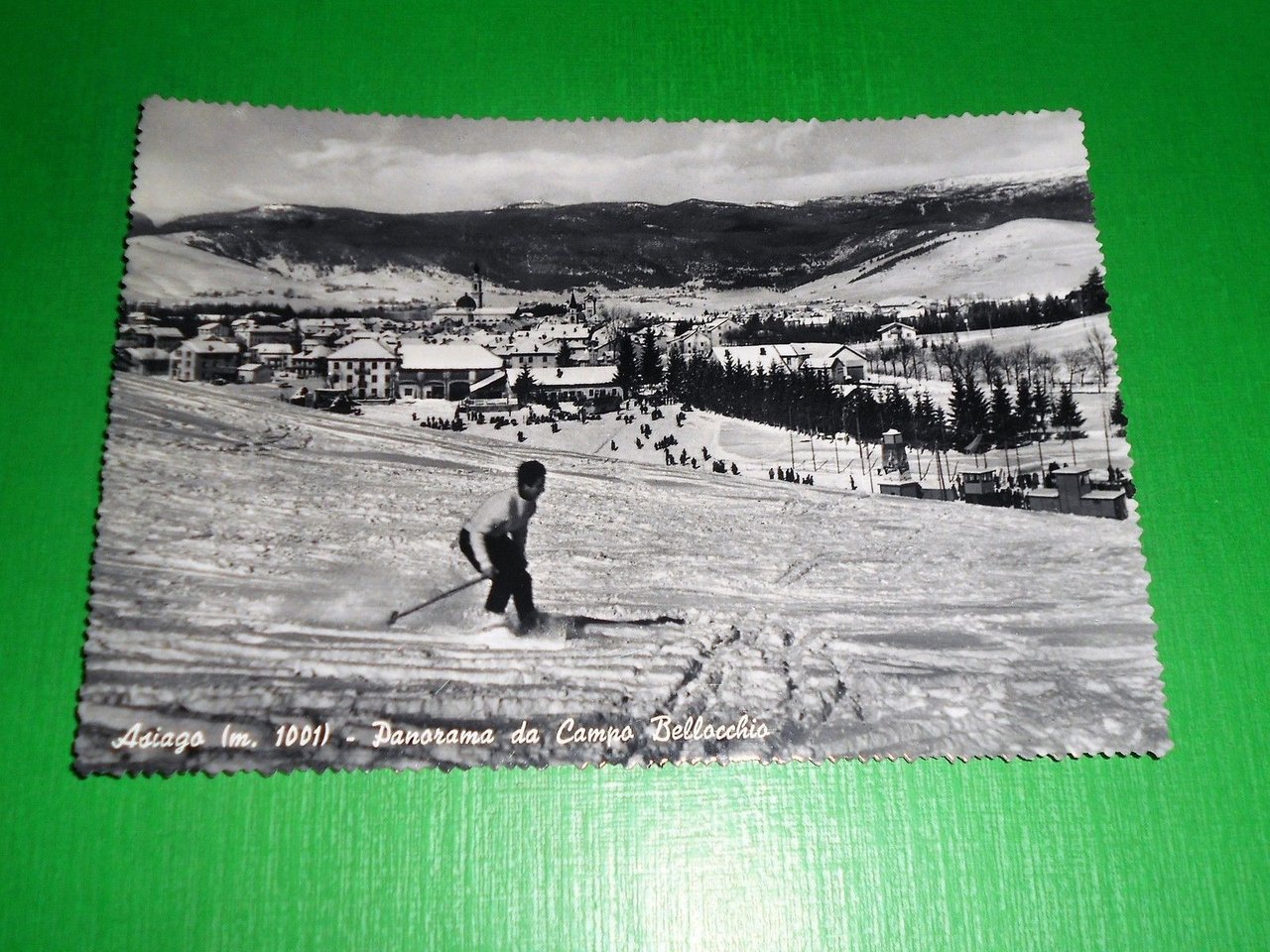 Cartolina Asiago - Panorama da Campo Bellocchio 1950 ca
