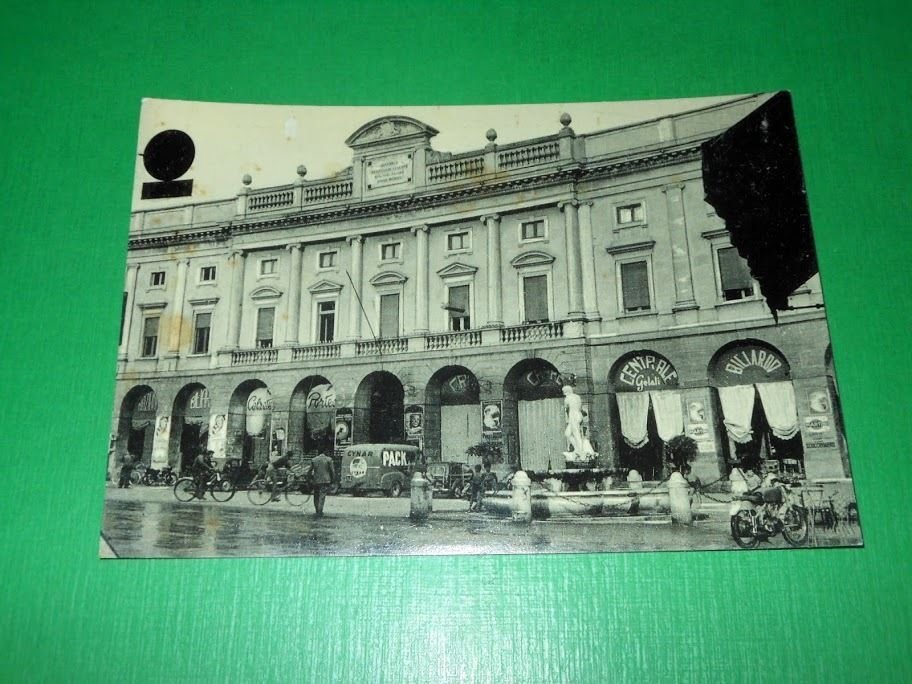 Cartolina Asola ( Mantova ) - Palazzo Municipale 1955 ca.
