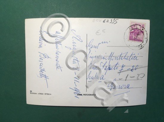 Cartolina Augusta - Hotel Miramare - Notturno - 1961 | Immagine Gallery 4