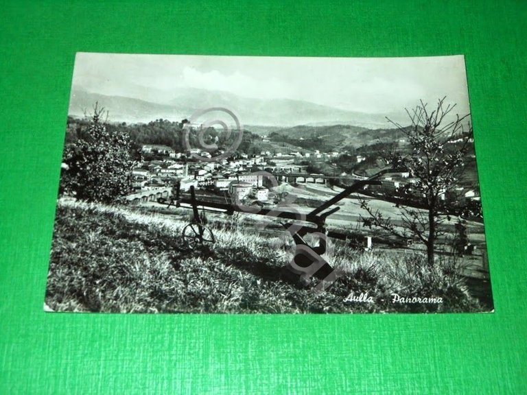 Cartolina Aulla - Panorama 1955 ca