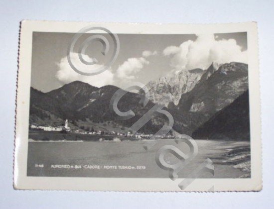 Cartolina Auruno ( Belluno ) - Monte Tudaio 1951