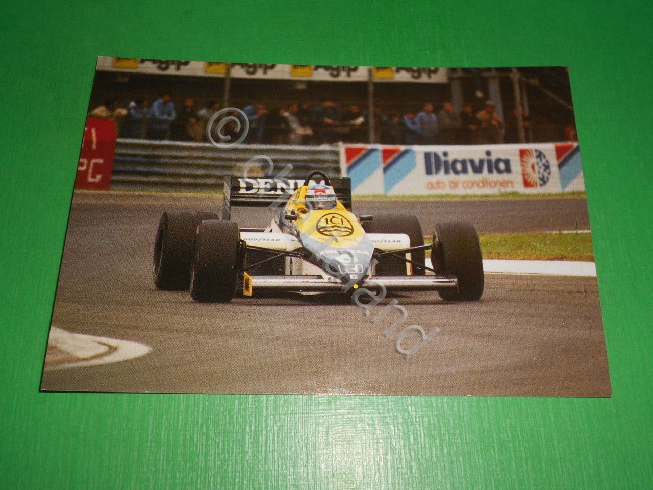 Cartolina Automobilismo F1 - Keke Rosberg - Williams Honda 1984 …