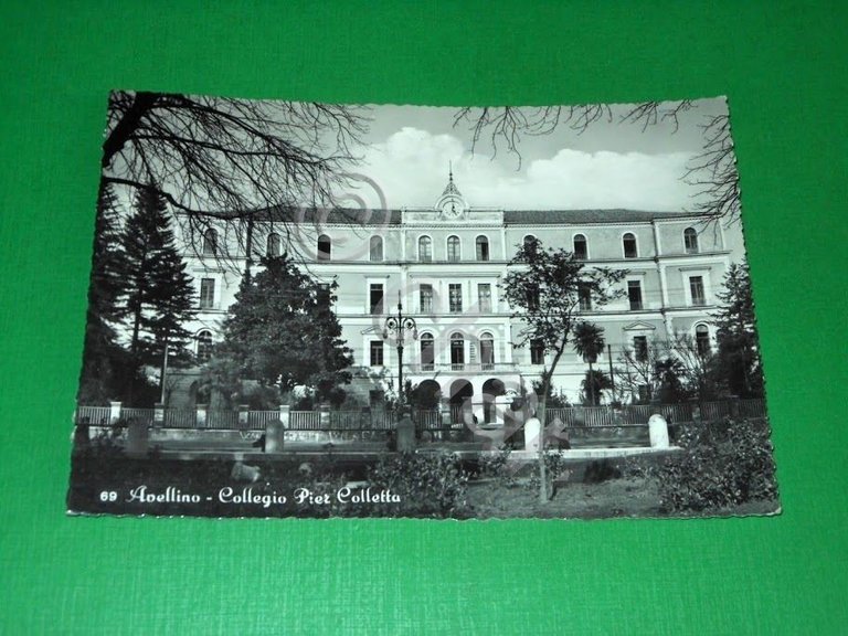 Cartolina Avellino - Collegio Pier Colletta 1960