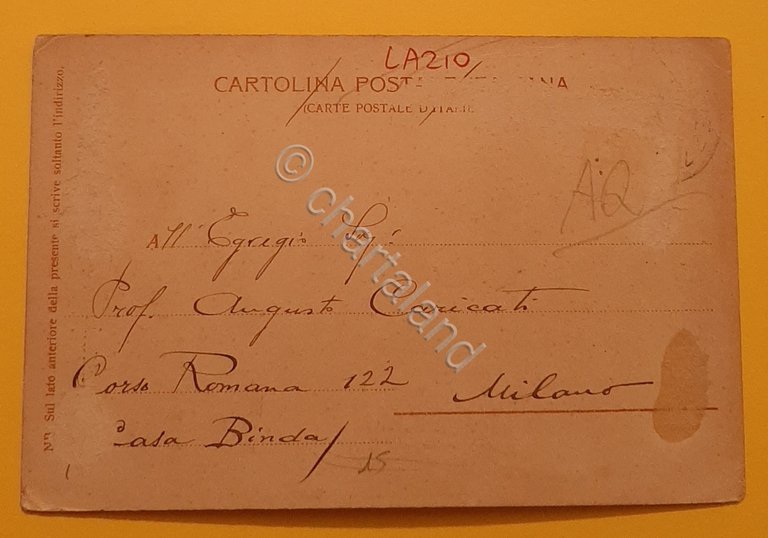 Cartolina Avezzano - Incile nel Prosciugato Lago Fucino - 1900 | Immagine Gallery 4