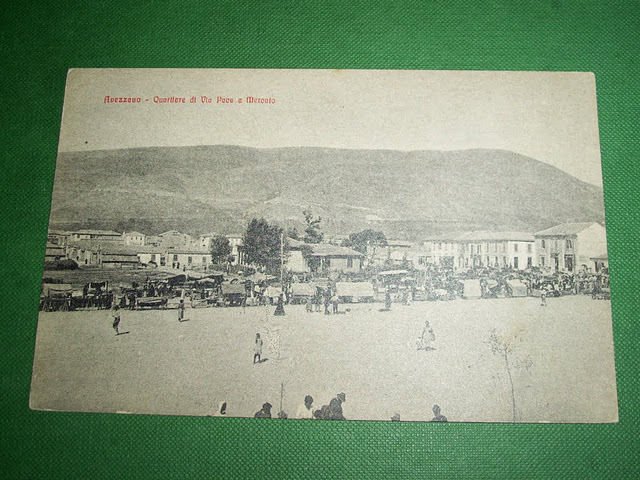 Cartolina Avezzano ( L' Aquila ) - Quartiere di Via …