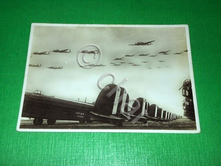 Cartolina Aviazione Militare Italiana - La partenza delle nostre ali …