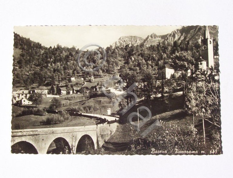 Cartolina Baceno ( Verbania ) - Panorama 1945 ca | Immagine Gallery 2