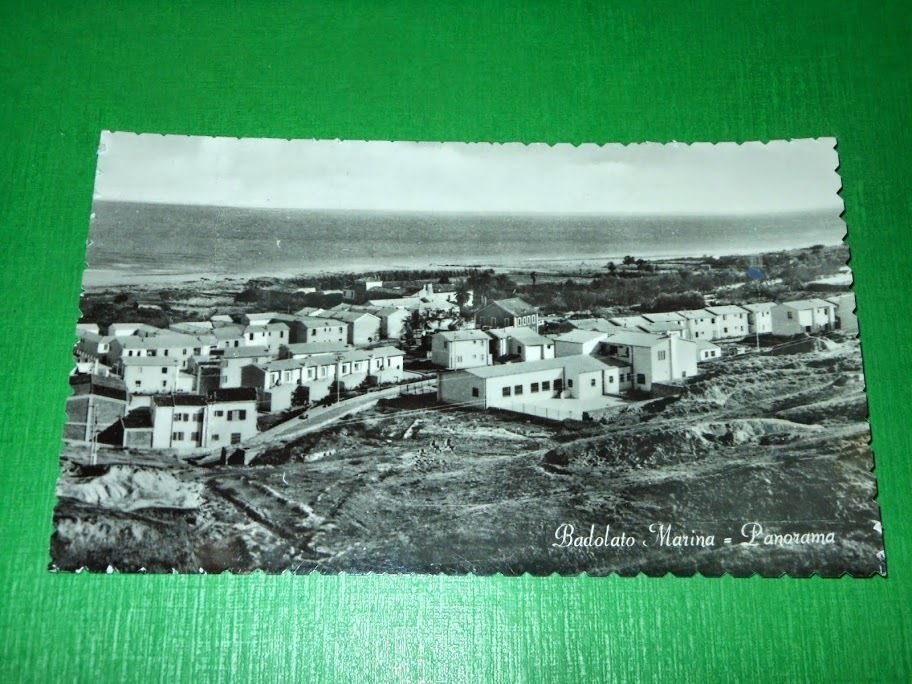 Cartolina Badolato Marina - Panorama 1955 ca.