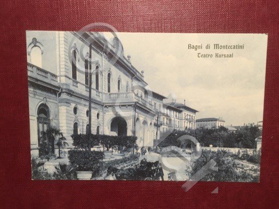 Cartolina Bagni di Montecatini - Teatro Kursaal - 1930 ca.