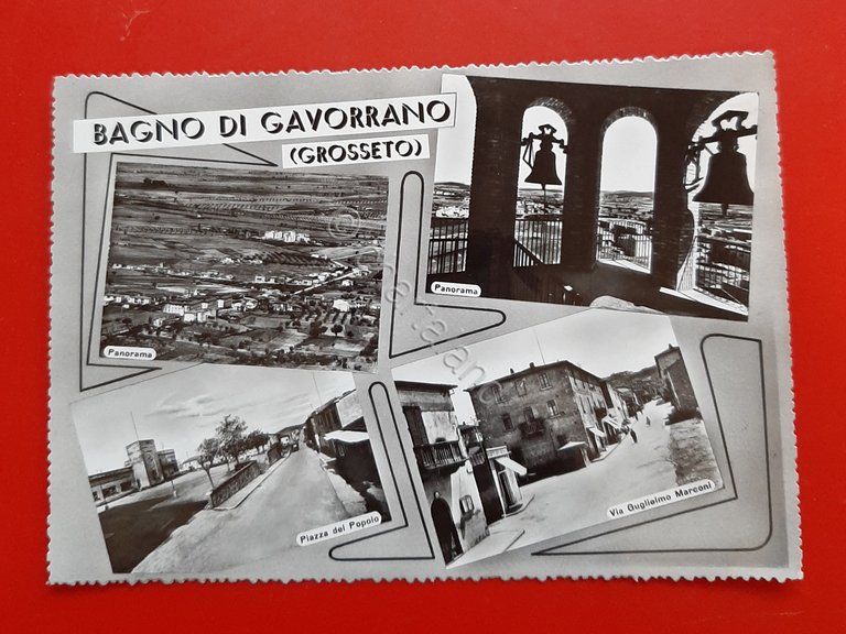 Cartolina Bagno di Gavorrano ( Grosseto ) - 1958