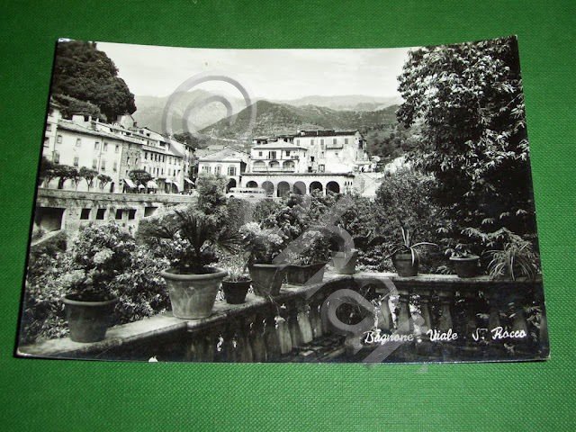 Cartolina Bagnone ( Massa Carrara ) - Viale S. Rocco …