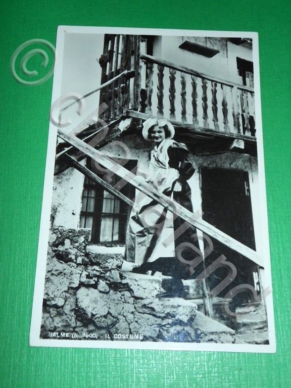 Cartolina Balme - Il Costume 1938