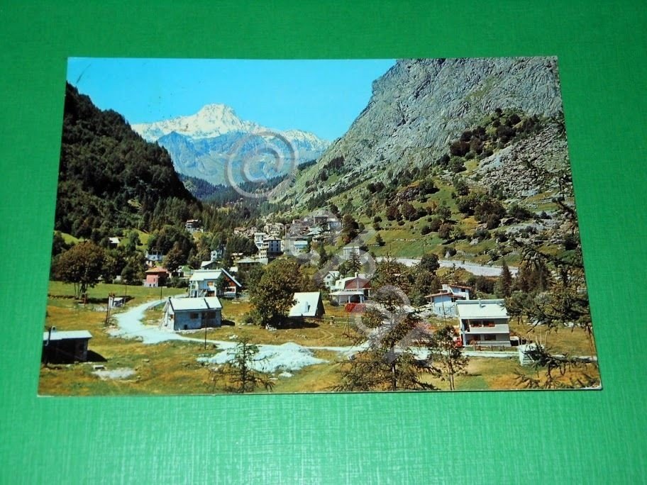 Cartolina Balme - Villaggio Albaron e frazione Cornetti 1970 | Immagine principale