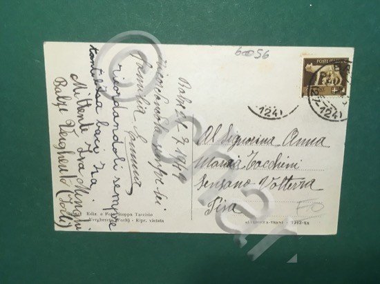 Cartolina Balze Di Romagna - Stele Ricordo Al Tevere E …