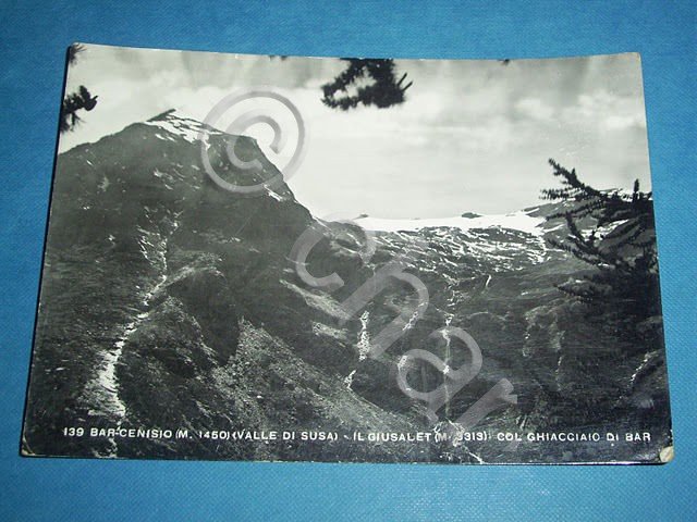 Cartolina Bar Cenisio (Valle di Susa) - Il Giusalet '58