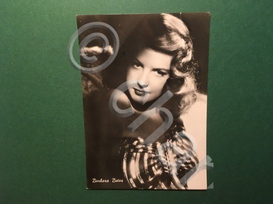 Cartolina Barbara Bates- 1960ca.