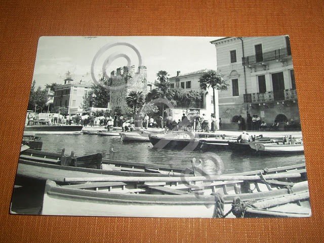 Cartolina Bardolino ( Lago di Garda ) - Il Porto …