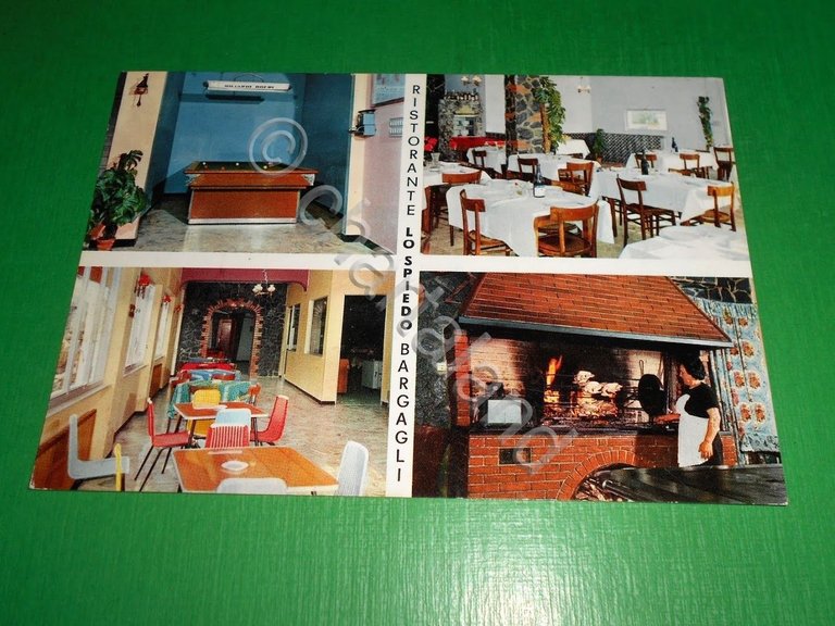 Cartolina Bargagli - Ristorante Lo Spiedo 1965 ca