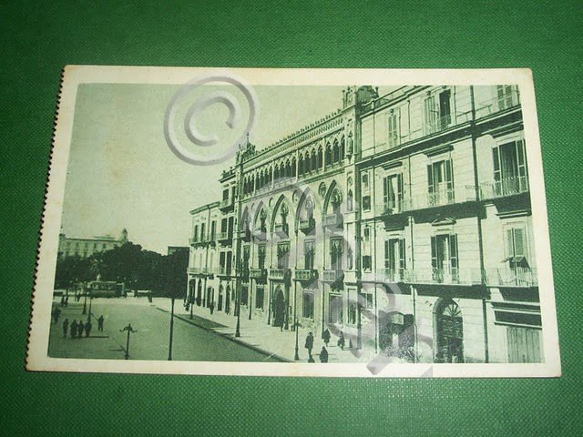 Cartolina Bari - Corso Vittorio Emanuele 1934.