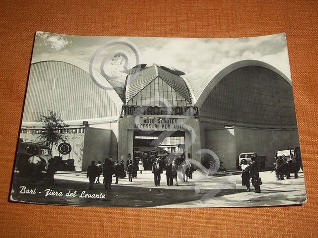 Cartolina Bari - Fiera del Levante - Mostra dell' Auto …