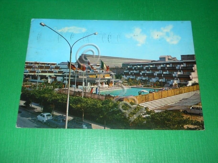 Cartolina Barletta - Complesso Alberghiero Helios Residence - La piscina …