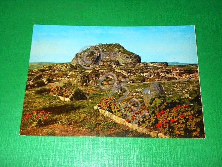 Cartolina Barumini - Nuraghe Su Nuraxi - La fortezza ed …