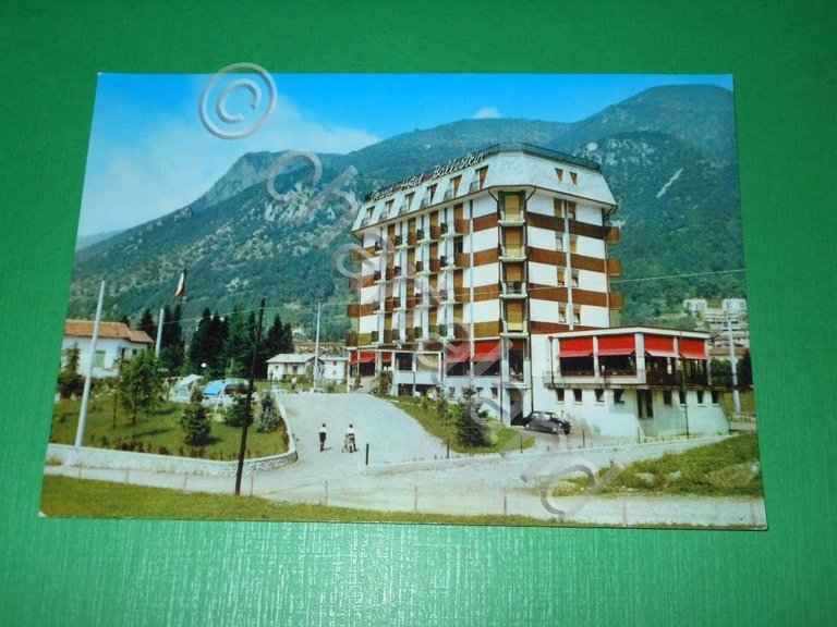 Cartolina Barzio - Grand Hotel Ballestrin 1973