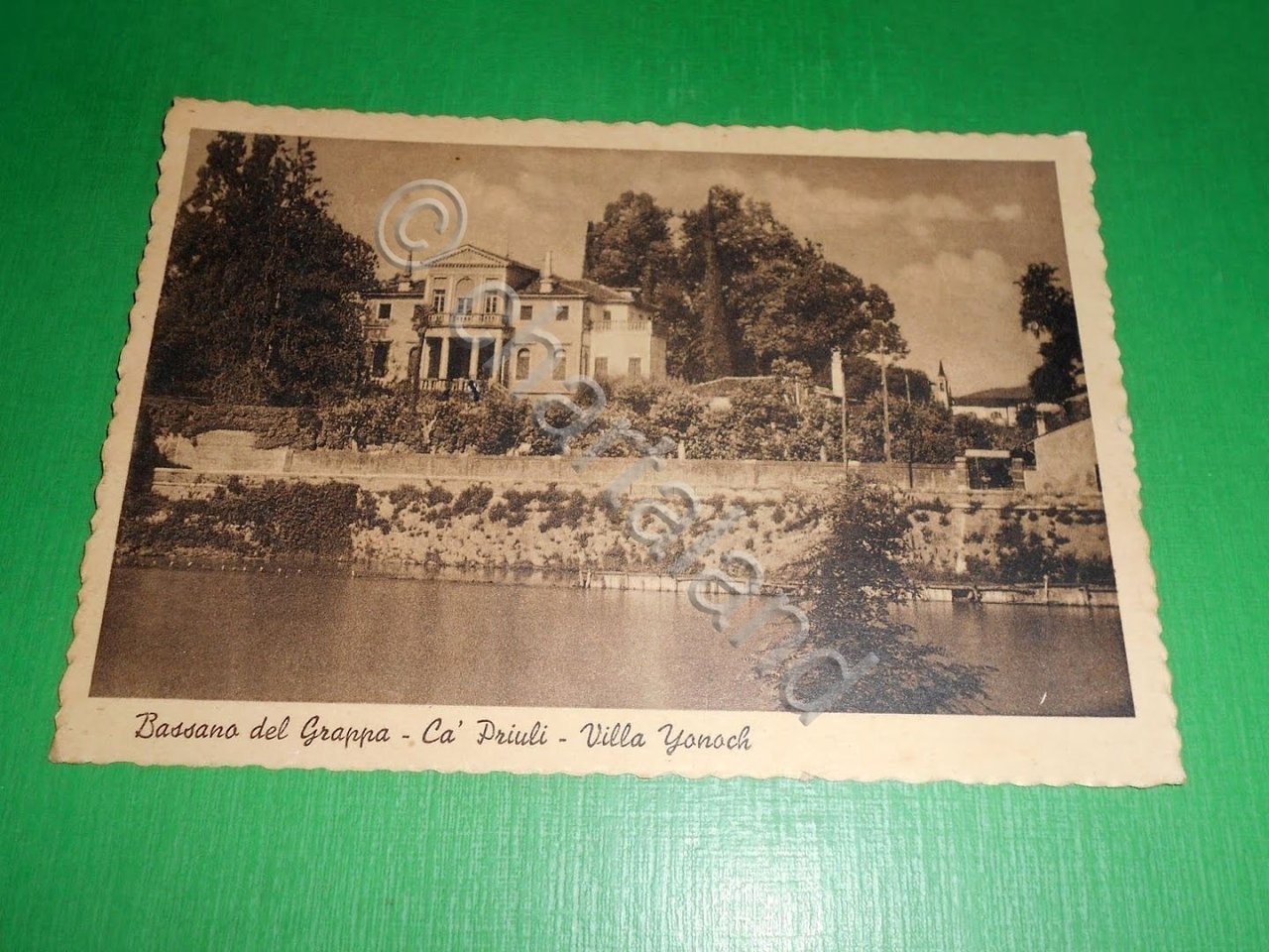 Cartolina Bassano del Grappa - Ca' Priuli - Villa Yonoch …